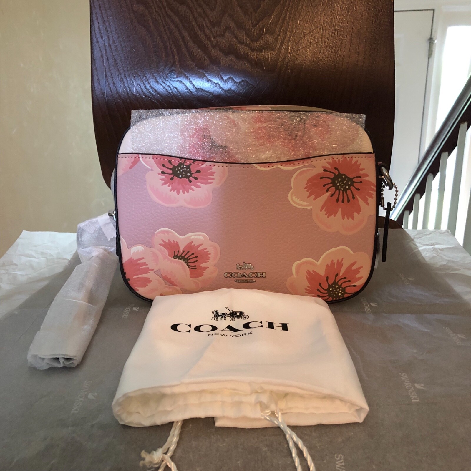 Coach SAKURA Cherry Blossom Camera Crossbody Bag - JAPAN EXCLUSIVE