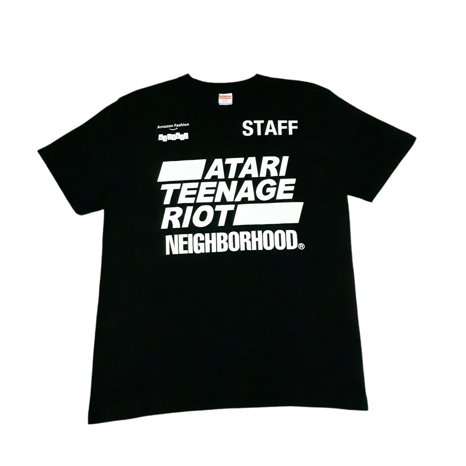 NEIGHBORHOOD X ATARI TEENAGE RIOT T Shirt Mens Large Double Side
