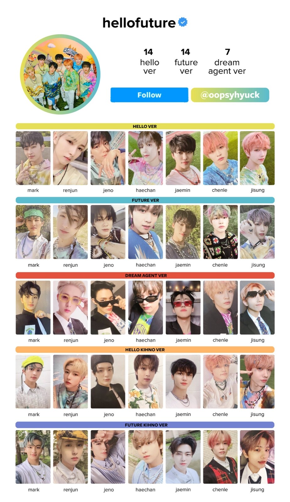 NCT DREAM THE 1st ALBUM REPACKAGE 'HELLO FUTURE' OFFICIAL