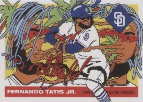 2021 TOPPS PROJECT 70 #411 FERNANDO TATIS JR ALEX PARDEE PREDATOR