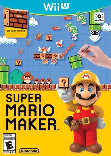Super Mario Maker Nintendo Wii U Set Limited Edition Box 32GB Game