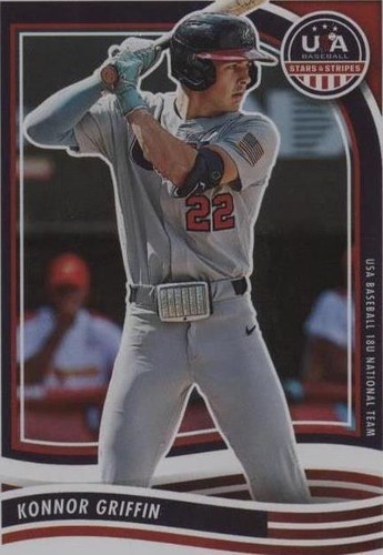 2024 Panini Stars & Stripes #91 Konnor Griffin Sparkle | eBay