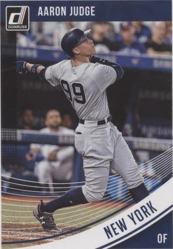 2018 PANINI DONRUSS WHAMMY! #W4 AARON JUDGE PSA 9 MINT YANKEES SP