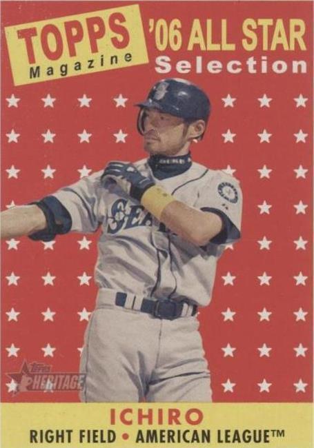 Topps Ichiro Suzuki 2007 Season Baseball Sports Trading Cards