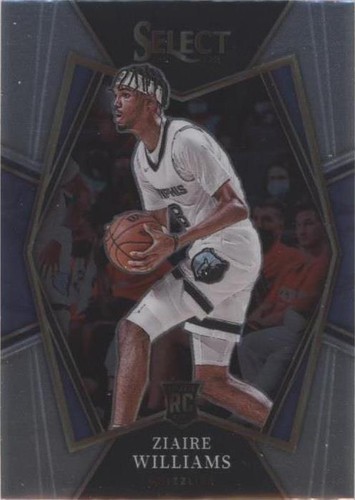 2021-22 Select Ziaire Williams Rookie Tri-Color Prizm Premier