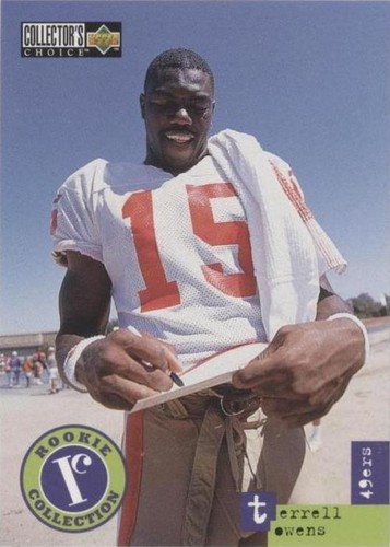 Collector's Choice Upper Deck Rookie Collection Terrell Owens U59