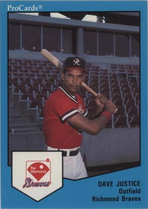 David Justice Baseball Cards for sale | eBay