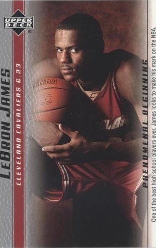 2003 Upper Deck City Heights Redemption Special LeBRON JAMES card