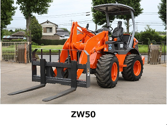 ホイールローダー用パレットフォーク