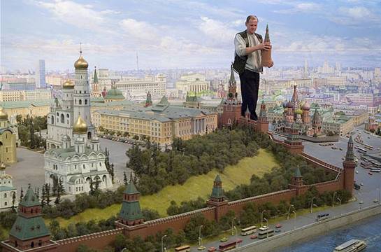 300万ドルの値が付いたモスクワの模型 - GIGAZINE