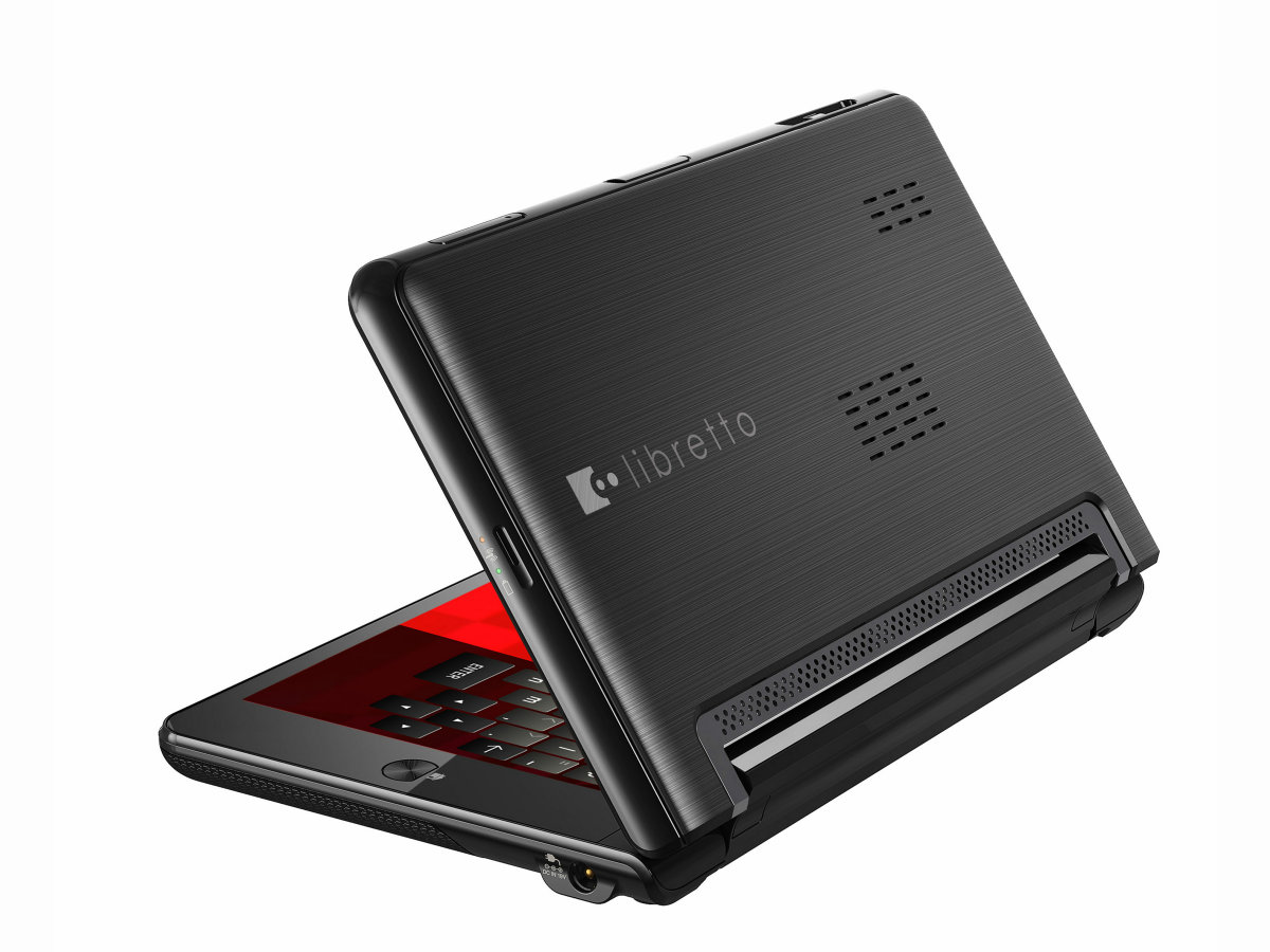 東芝が2画面タッチパネルを採用した軽量ノート「Libretto W100」を発表