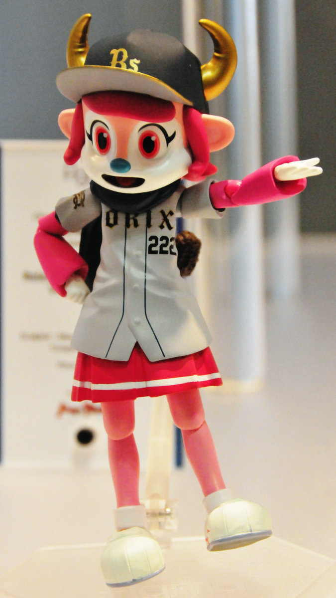 ビジターユニフォームでも可愛さ炸裂なfigma「バファローベル」 - GIGAZINE