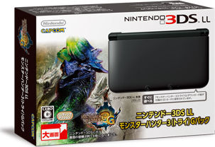 ニンテンドー3DS LLに新色「ブラック(BLACK)」新登場、ソフト内蔵