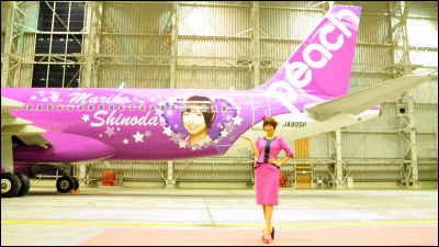 空の上からもマリコ」Peachの篠田麻里子デザイン機体お披露目レポ