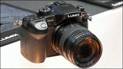 4Kムービーが撮影できる世界初のミラーレス一眼カメラ「LUMIX GH4
