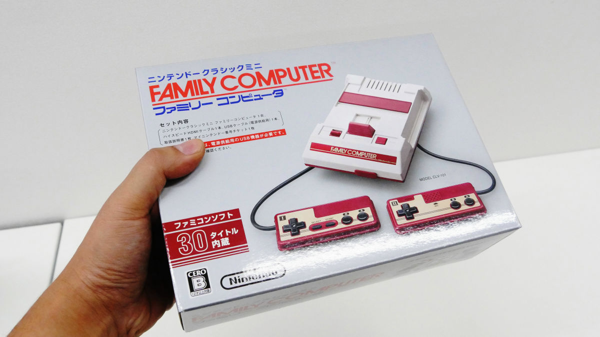 あのファミコンが小型化した「ニンテンドークラシックミニ」レビュー