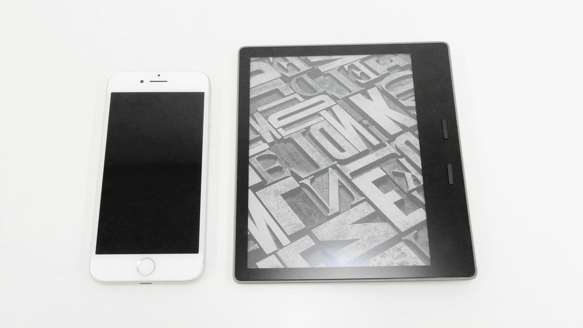 7インチ画面＆防水仕様の新型「Kindle Oasis」速攻比較レビュー＆実際