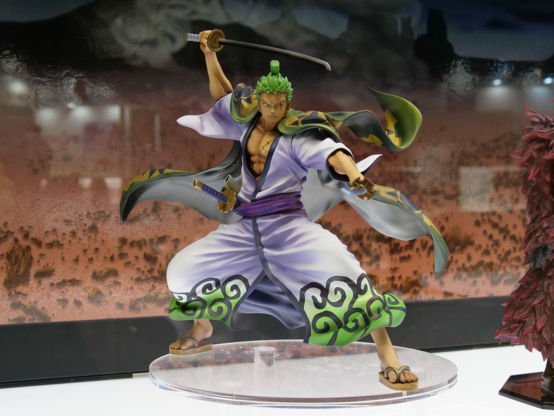 ワンピース」ワノ国編の和風コスチュームを身にまとったルフィ・ゾロ