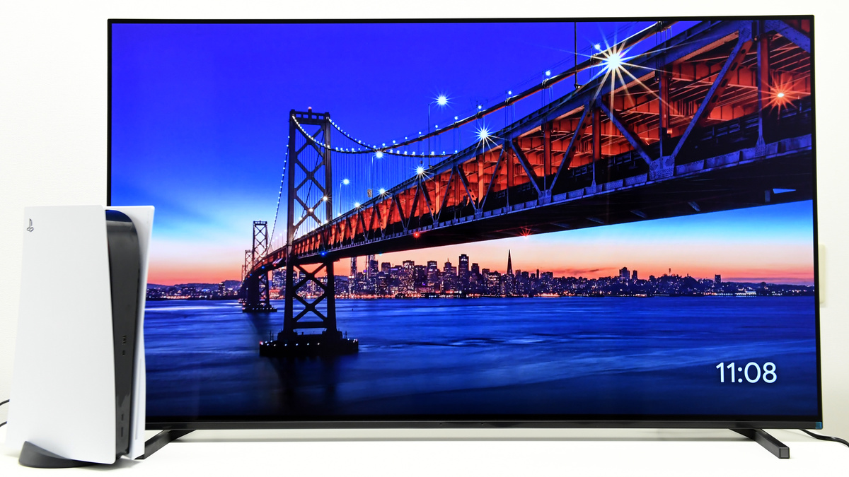 美品SONY BRAVIA XRJ-55A80J 5有機ELテレビ 2022年製 ソニー【SONY