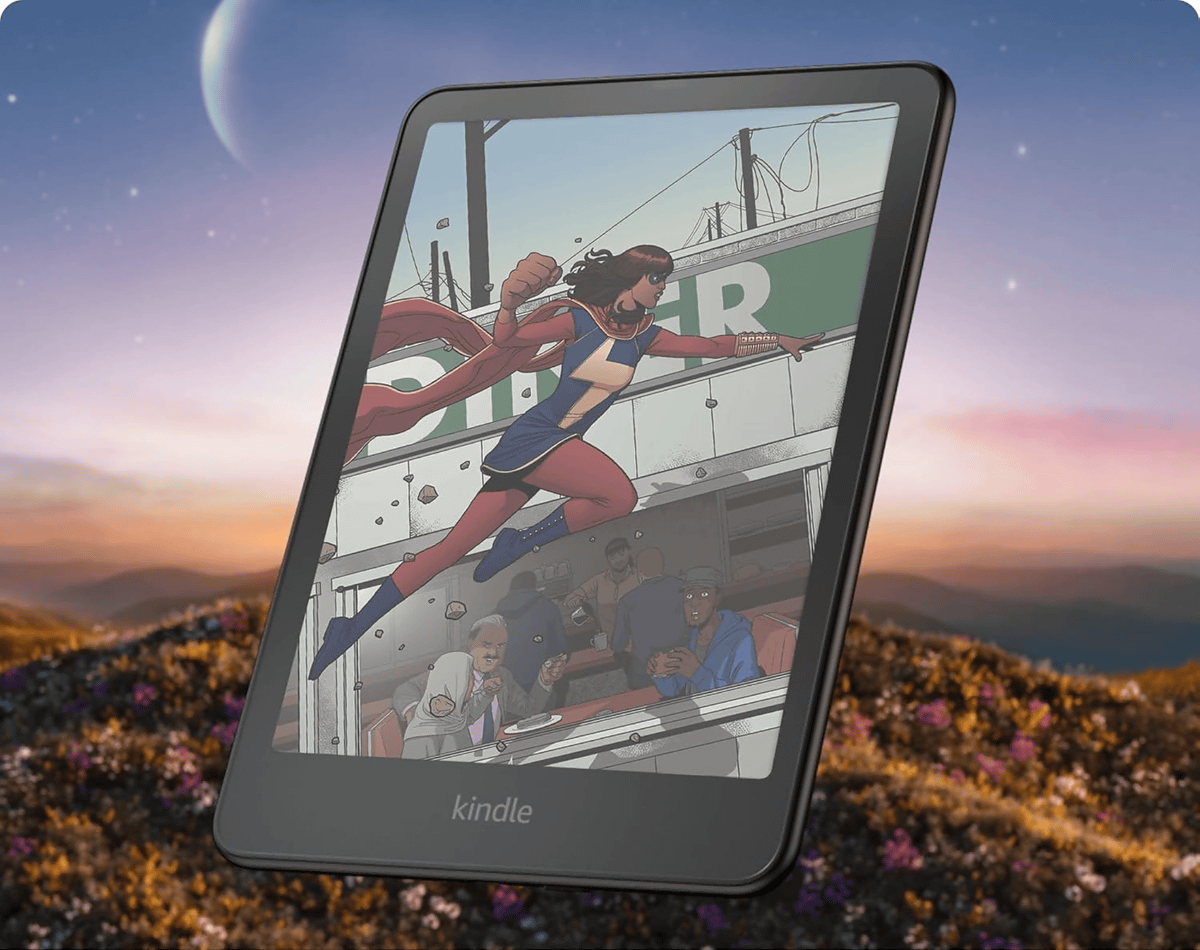 Amazonが初めてのカラー版Kindle「Kindle Colorsoft」を発表 - GIGAZINE