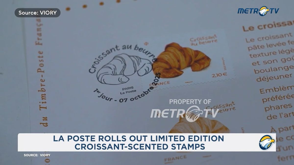 クロワッサンの香りがする切手」をフランス郵政公社が発行 - GIGAZINE