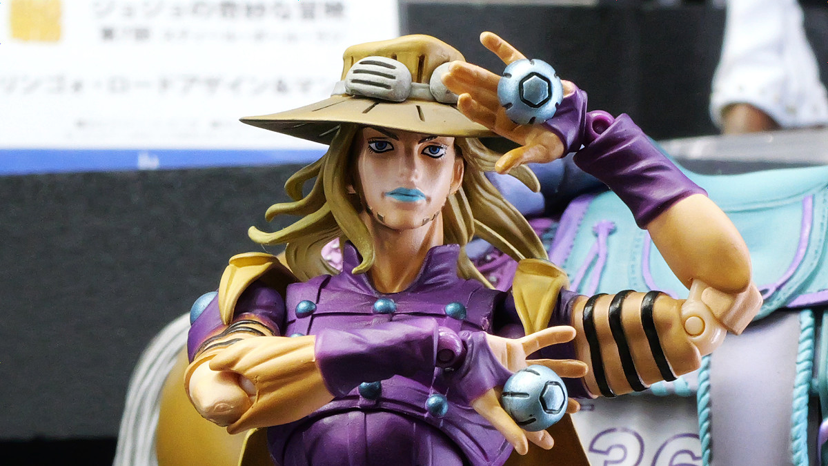 主人公たちに加えてスタンドも馬も可動フィギュアになったジョジョ7部