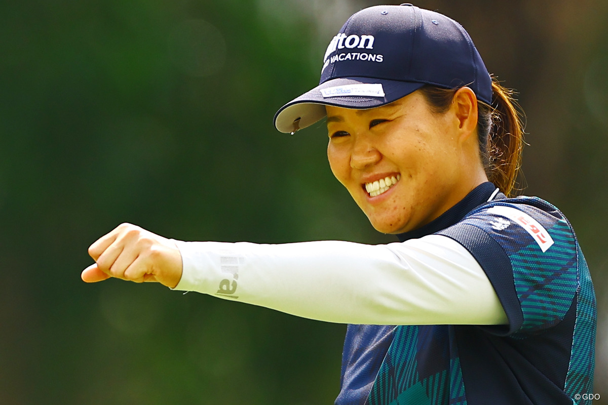 画像詳細 2025年 ソニー日本女子プロゴルフ選手権大会 事前 都玲華 都