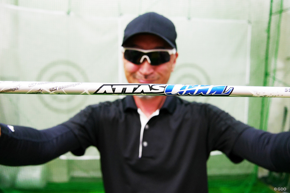 ヘッドが走って初速が上がる 「USTマミヤ ATTAS CoooL」(1/5)｜マーク