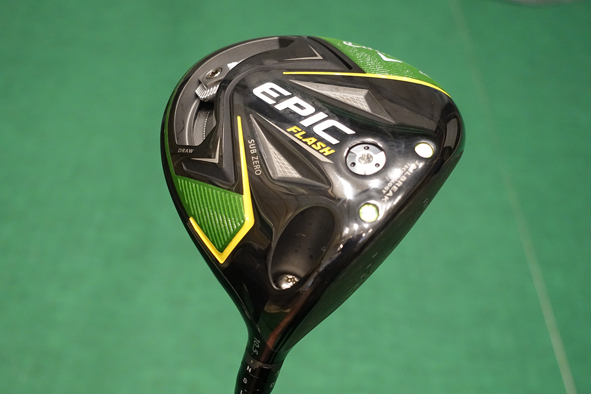 叩けば叩くほど高初速の低スピンで飛ばせる キャロウェイ エピック