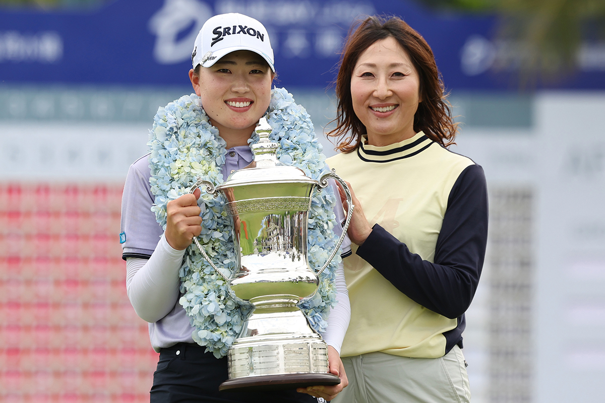 画像詳細 2025年 ブルーベイLPGA 4日目 竹田麗央 竹田哲子 「全て