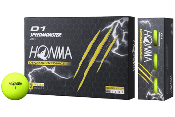 本間ゴルフ D1 SPEEDMONSTER（スピードモンスター）ボールの試打