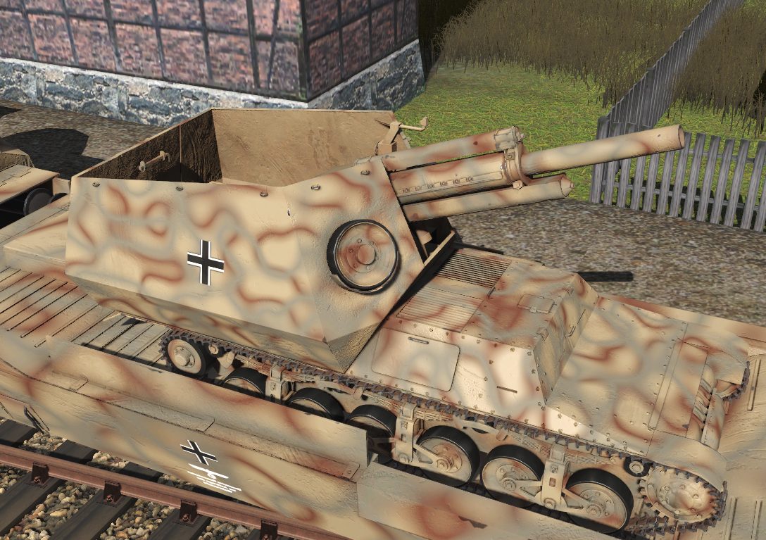 Panzerzug BP42 - German armoured train [NEW Tank] | Trainz