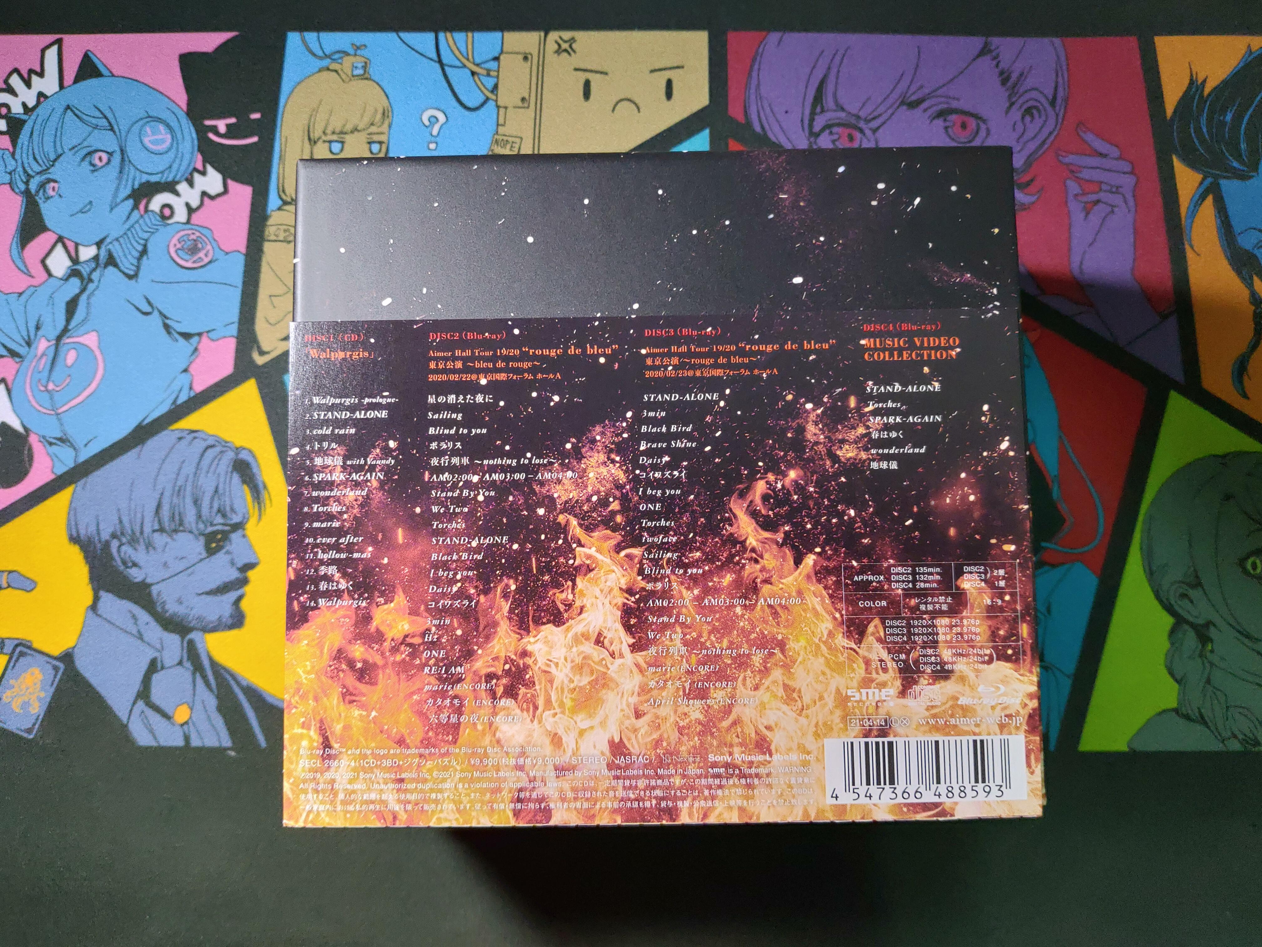 Aimer「Walpurgis」日版完全生產限定盤開箱- a36416676的創作- 巴哈姆特