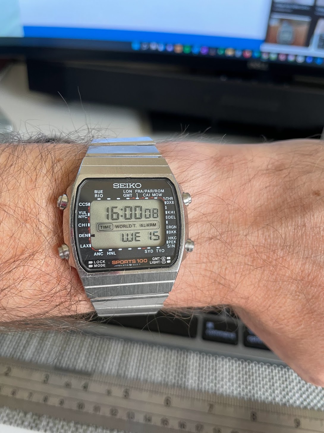 Seiko World Time - Vintage DIGITAL Models | Wrist Sushi - A