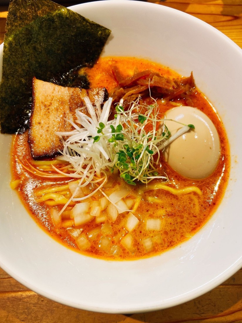 味玉みそ 魔界 2.90KM - らーめん らZOKU:静岡県 | 辛メーター