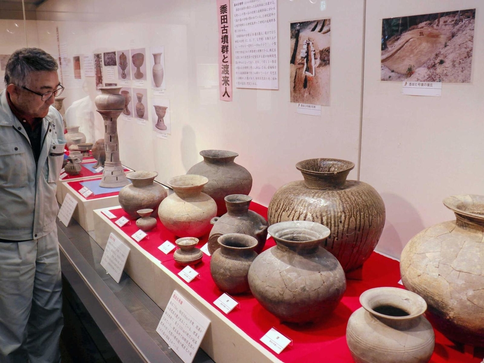 渡来人が伝えた須恵器を紹介 東アジア最大級の大がめなど100点 たつの