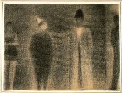 巨匠のデッサン」ジョルジュ・スーラ（Georges Seurat）の素描