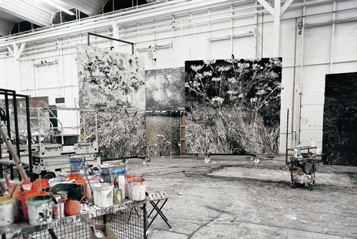 Anselm Kiefer's studio
