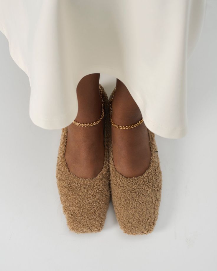 Teddy Augusta Ballet Flats — MARIA LUCA