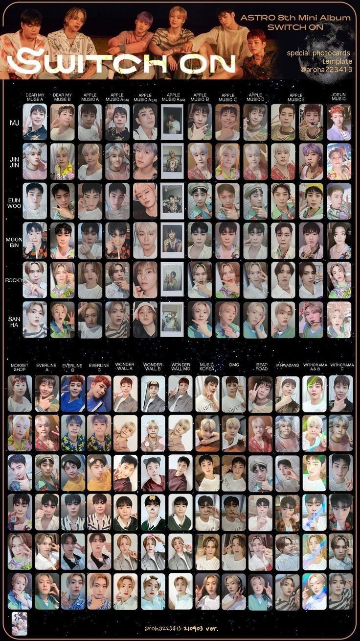 200 ASTRO Photocard ideas to save today | astro, astro kpop, astro