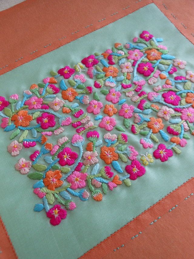 韓国刺繍のポジャギ