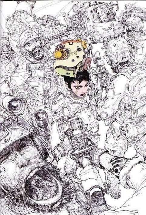 韩国速写大师金政基近期作品欣赏 -素材 -画学反应 | Illustratie, Tekenen