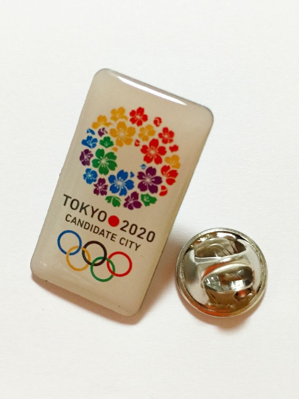 非売品 東京 TOKYO 2020 オリンピック ピンバッジ ステッカー 富士通
