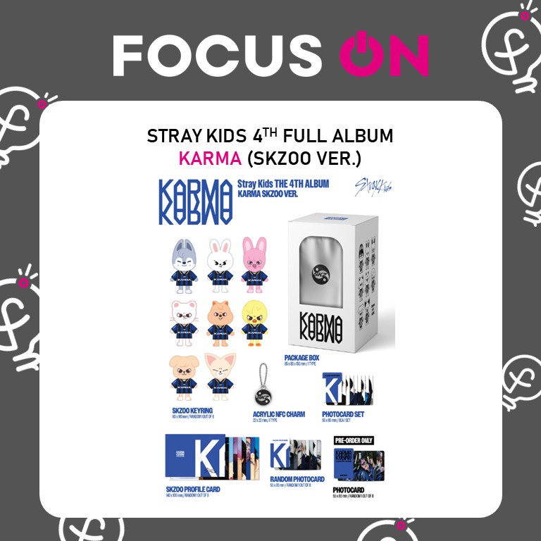 IN STOCK] Stray Kids 4th Full Album 'KARMA' SKZOO Ver. | eBay