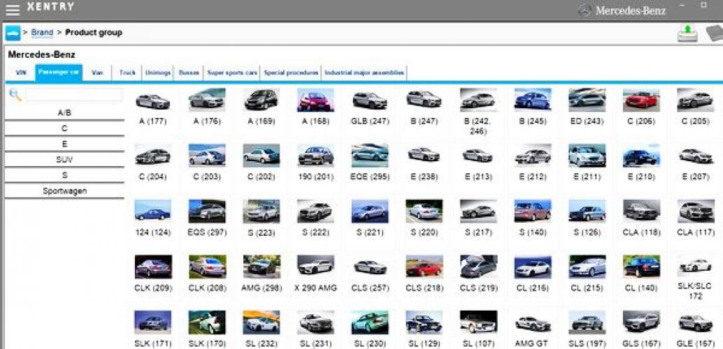 Mercedes XENTRY DIAGNOSTIC PASSTHRU [06.2022]