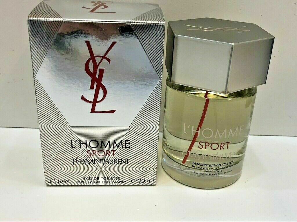 Yves Saint Laurent L' Homme Sport For Men Cologne 3.3 oz/100 ml
