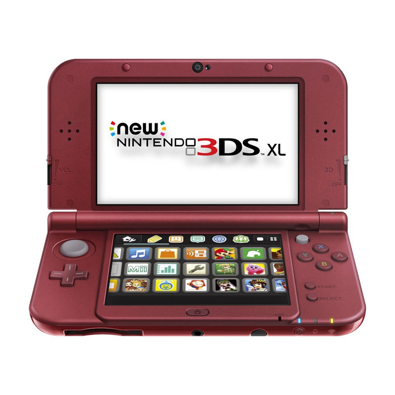 Nintendo New 3DS XL LL | Charger + 64GB SD Card | USA Seller