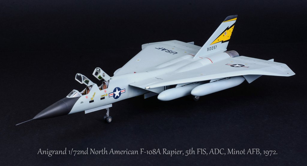 Anigrand North American F-108A Rapier, long-range heavy
