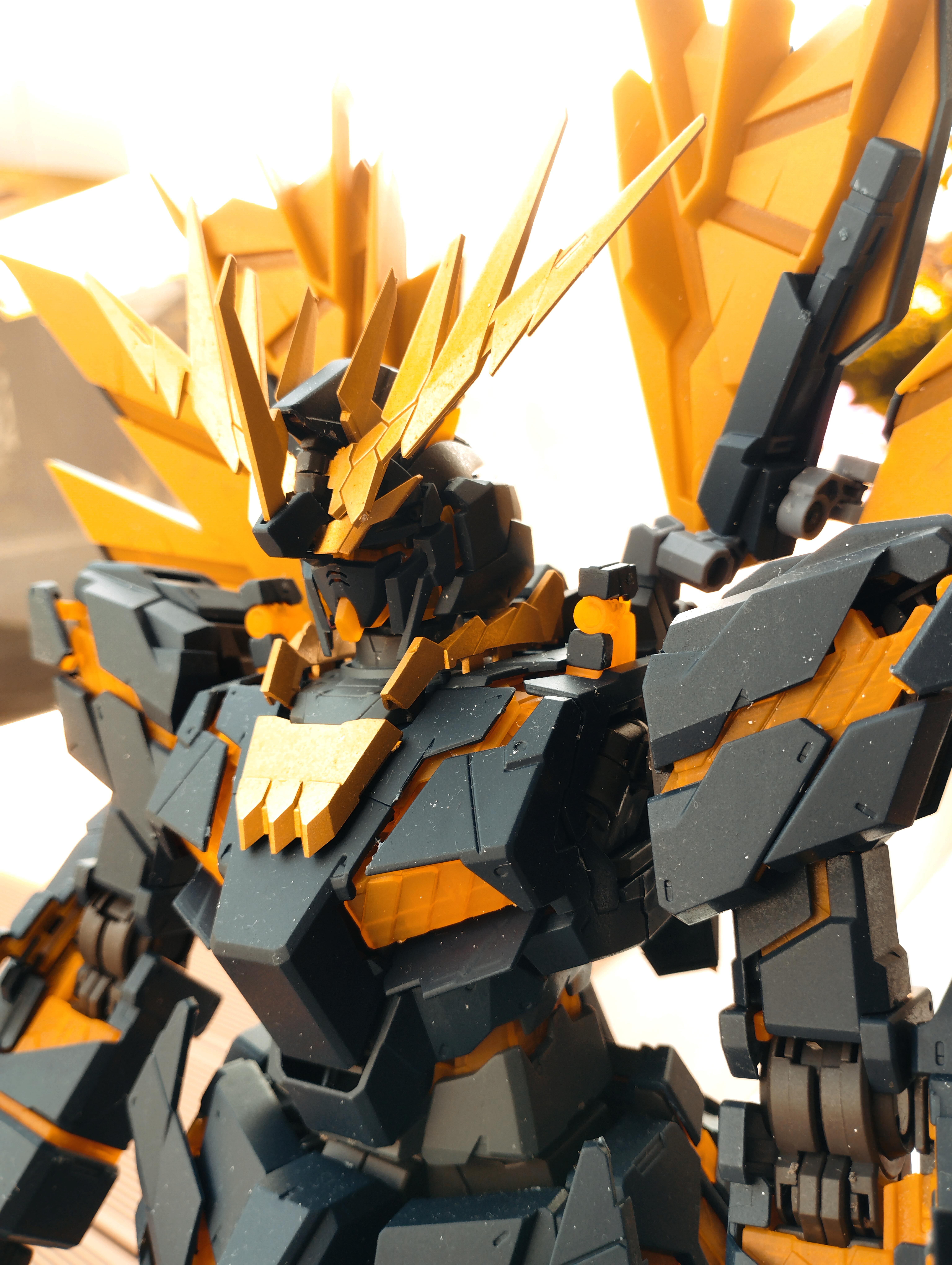 俺のPGバンシィ・ノルン（つや消し仕上げ） : r/Gunpla