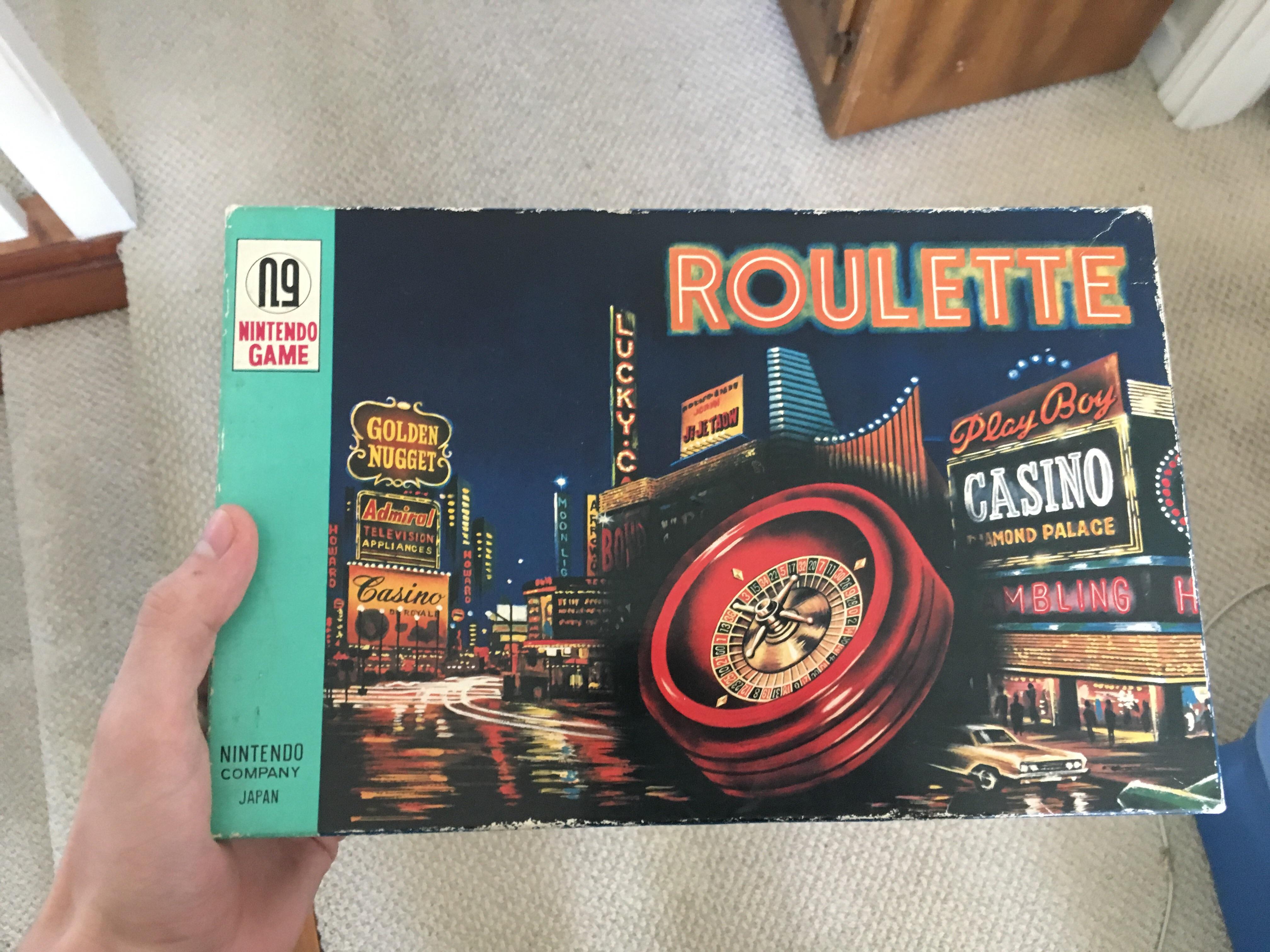 Found this weird (60's?) Nintendo Roulette game and was wondering